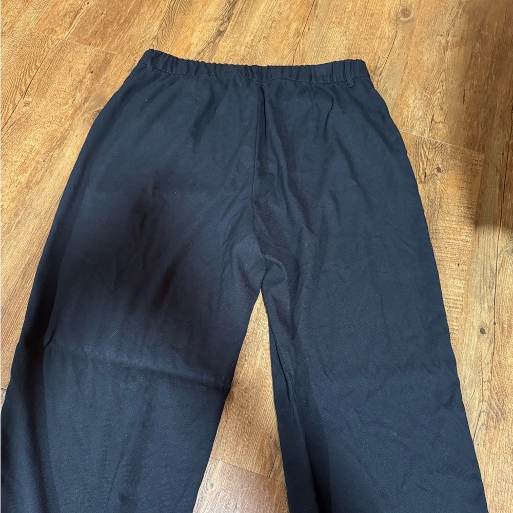 Hollister Wide Leg Classic Black Dress Pants - Picture 6 of 6